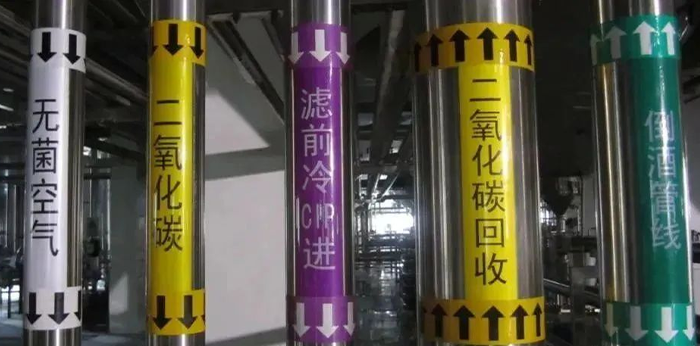 工业管道【基本识别色】