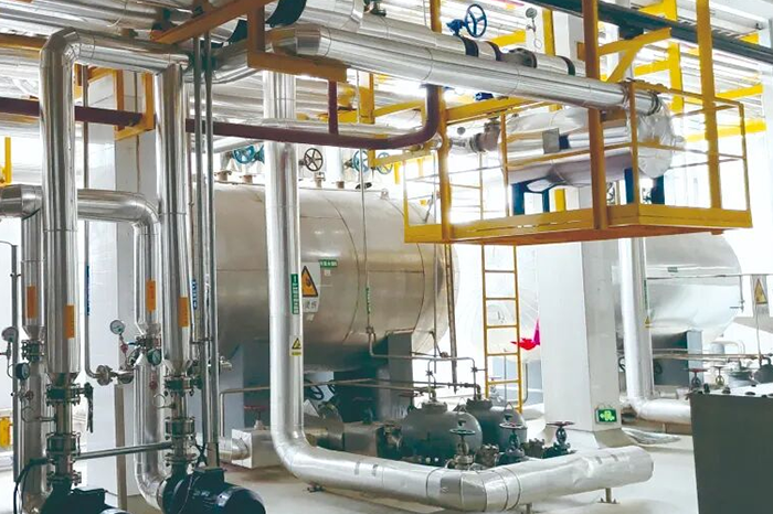 板壳式换热器使用现场