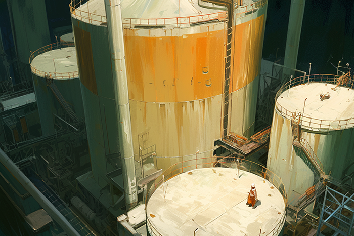 闪蒸槽液位测量