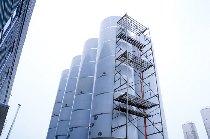 啤酒厂室外发酵罐-山东天泰