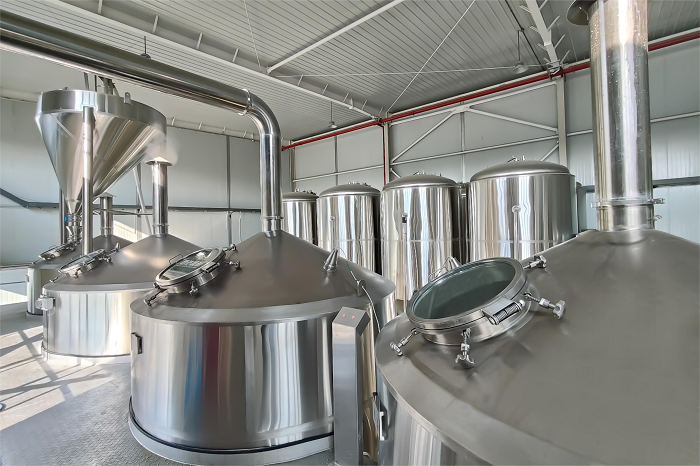 啤酒厂糖化车间-山东天泰